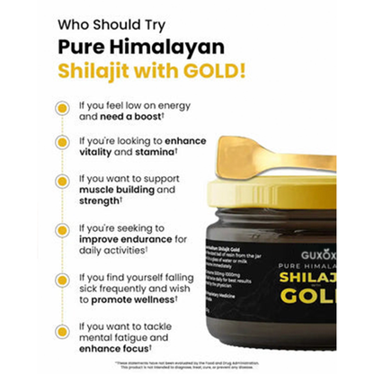 Shilajit with Gold